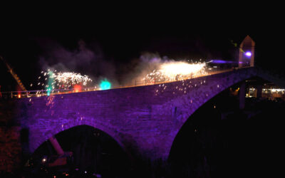 Titelles gegants al Pont del Diable de Martorell