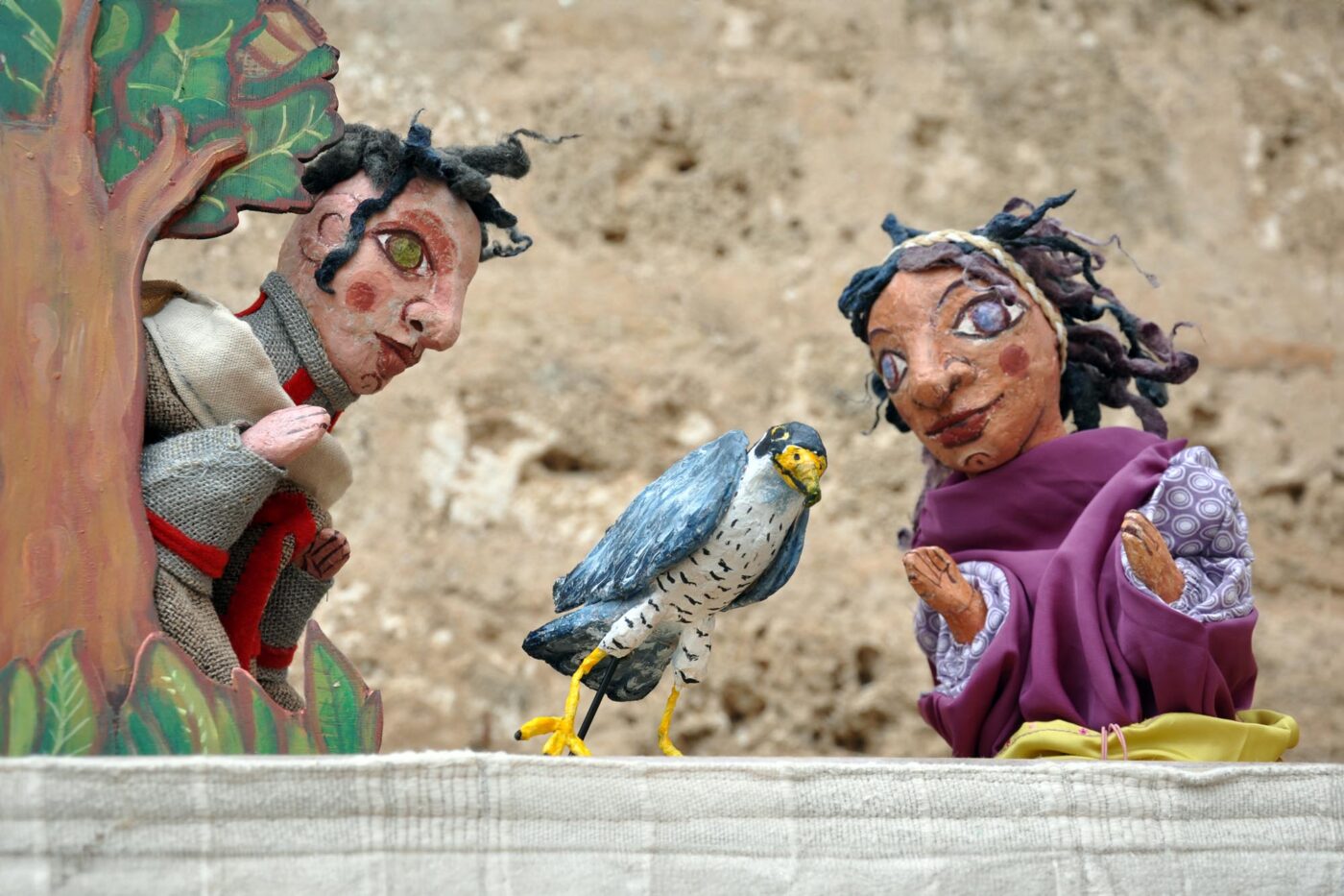 El falcó i el príncep - Micro Troupe - Teatre de titelles