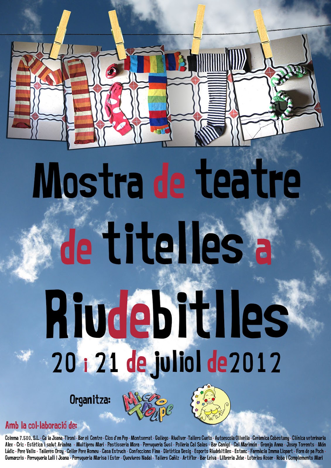 Mitjó - Micro Troupe - Teatre de titelles